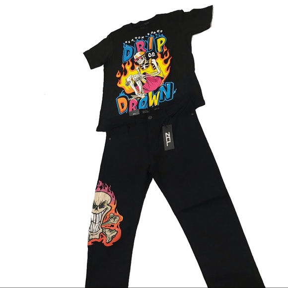 Men’s “Drip Or Drown” Shirt. Sizes S- 3X - Picture 4 of 5